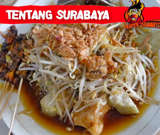 Segarnya Lontong  Balap  Asli Pak  Gendut  Lontong  Balap  